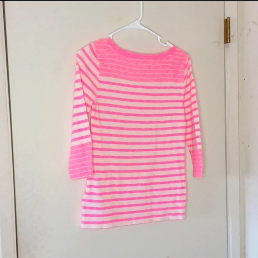 J. Crew 3/4 Sleeve Nautical Top, sz XS